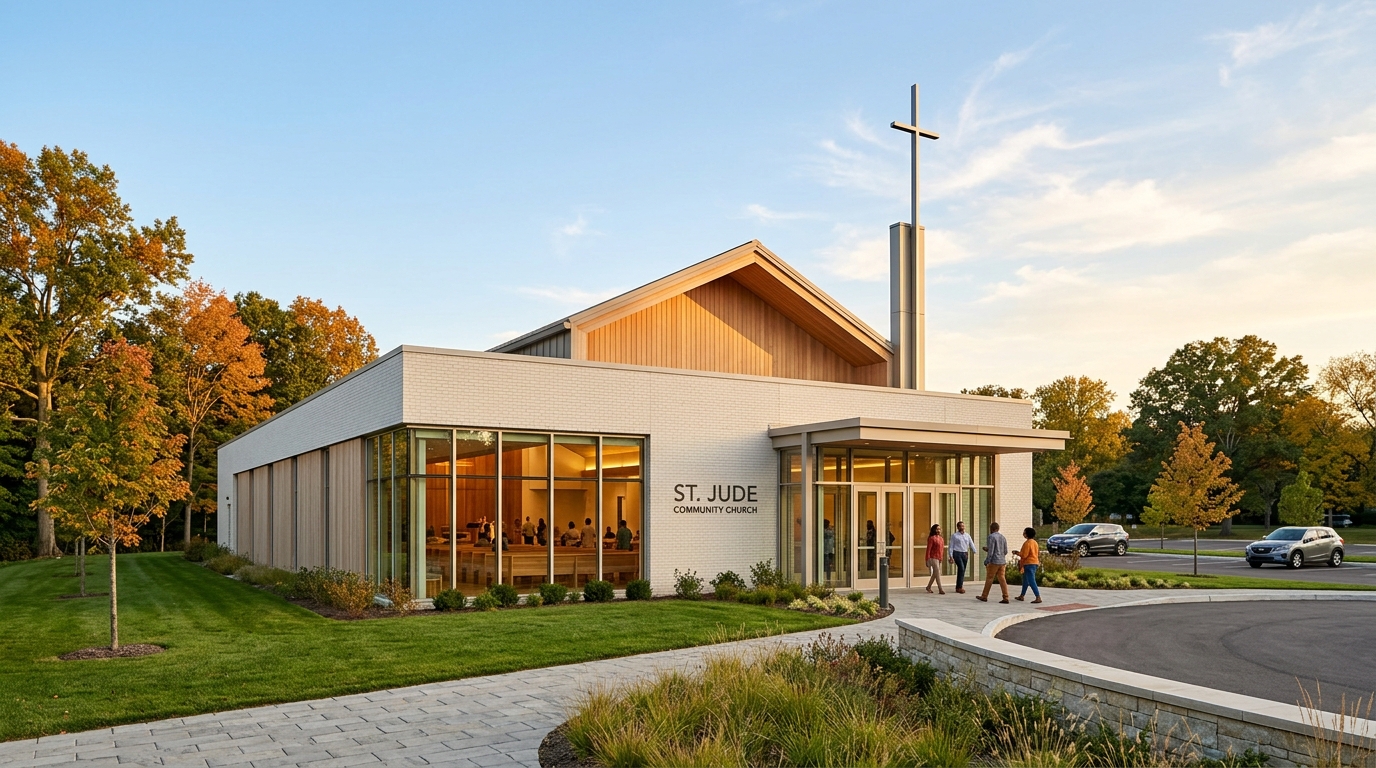 Warm, welcoming website for a faith community